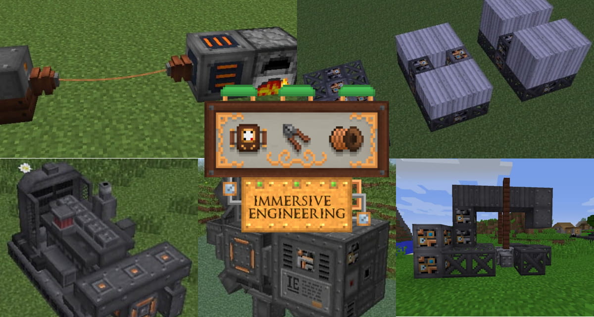 Immersive Engineering : Technologie Rétro-Futuriste – Mod Minecraft – 1.7.10 → 1.20.1