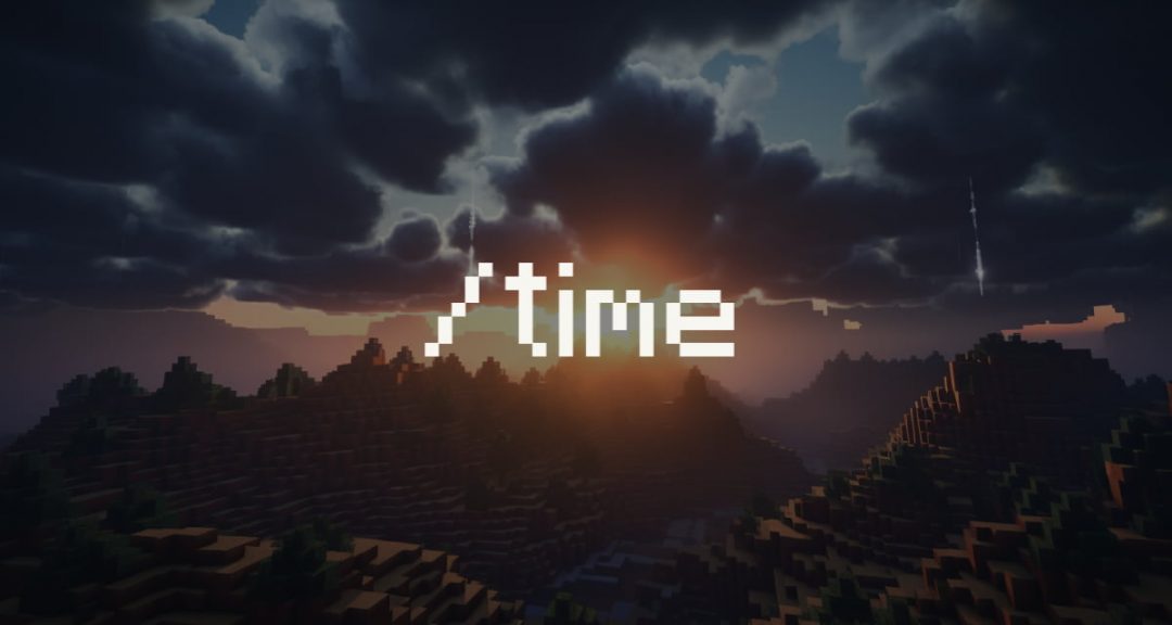 Comment utiliser la commande /time dans Minecraft ? Minecraft.fr