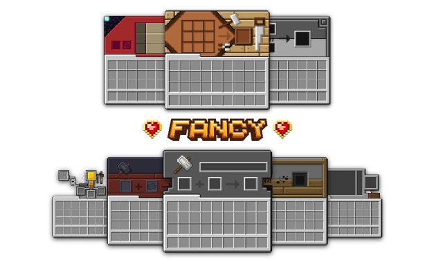 Fancy: GUI Overhaul – Nouvelle Interface Utilisateur Minecraft – 1.14 → 1.20