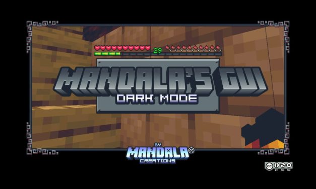 Mandala’s GUI – Dark mode – Pack de Textures – 1.12 → 1.20