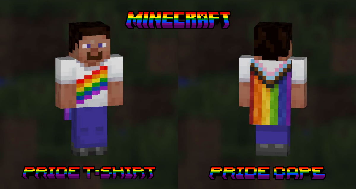 Minecraft soutient la communauté LGBTQ+ avec une cape de la fierté gratuite : Voici comment l’obtenir