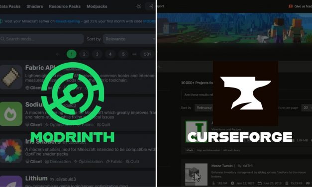 Modrinth : Une alternative prometteuse à Curseforge pour les mods et autres ressources Minecraft