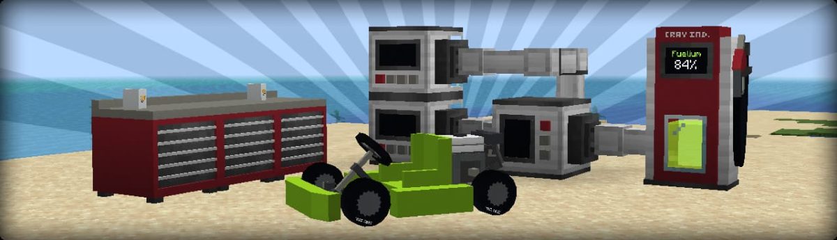 présentation MrCrayfish's Vehicle Mod minecraft