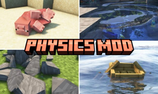 Physics Mod : Gravité et Mouvement – Mod Minecraft – 1.16.5 → 1.20.1