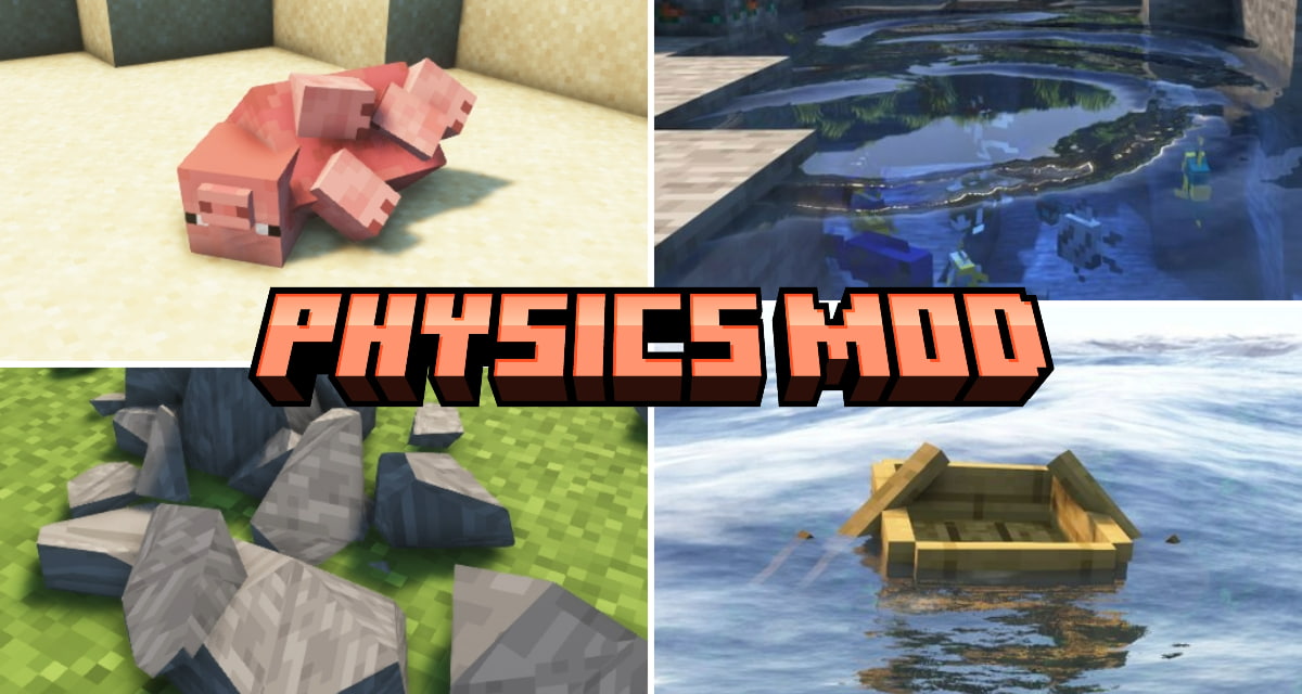 Physics Mod : Gravité et Mouvement – Mod Minecraft – 1.16.5 → 1.20.1