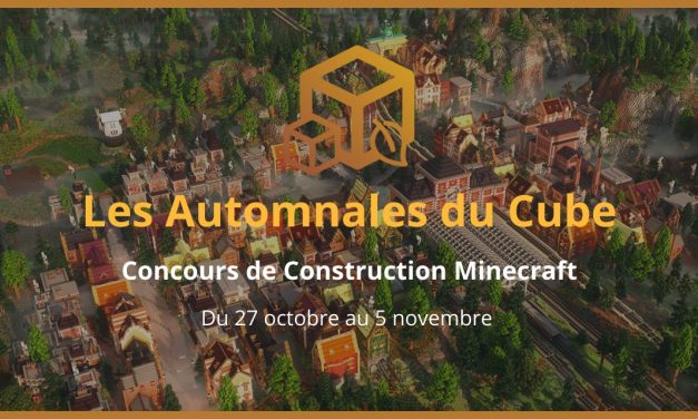 Les Automnales du Cube : concours de construction Minecraft