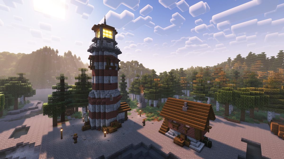 phare plage Towns and Towers mod minecraft