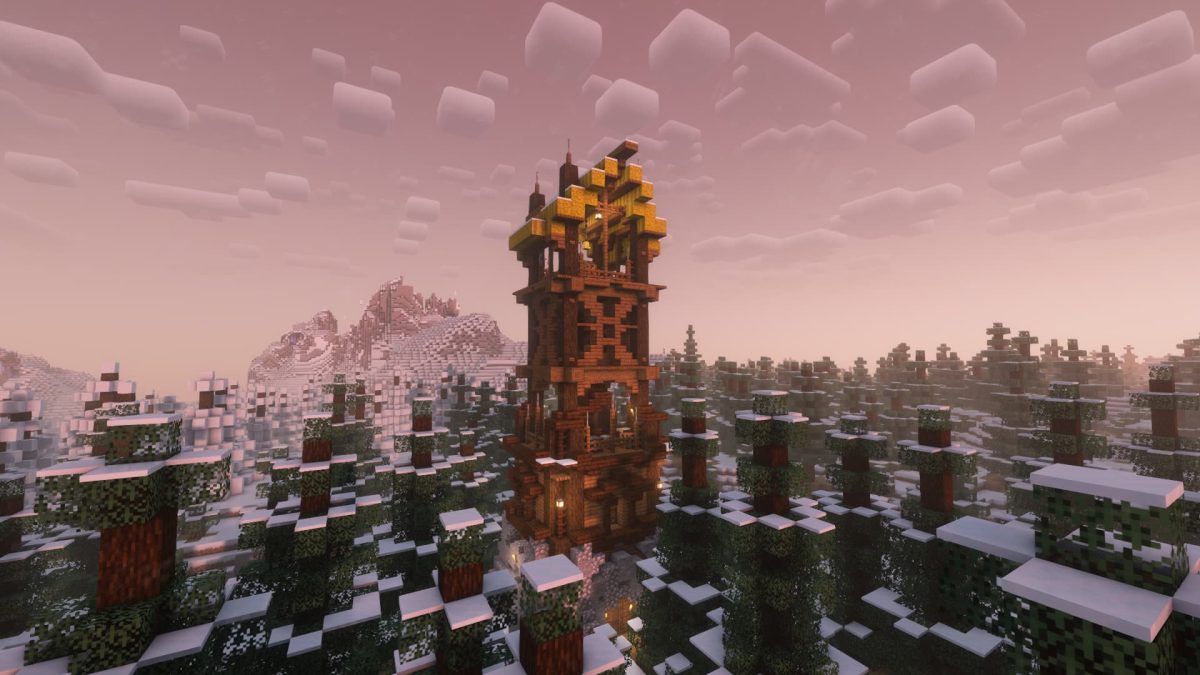 tour neige Towns and Towers mod minecraft