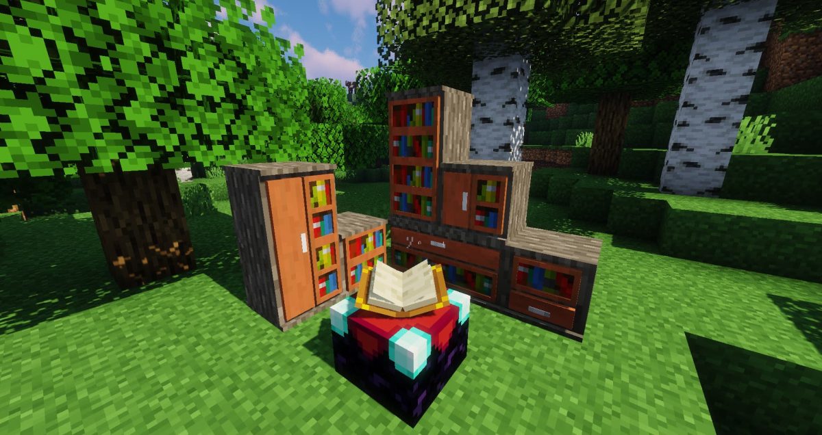 enchantement Macaw’s Furniture mod minecraft