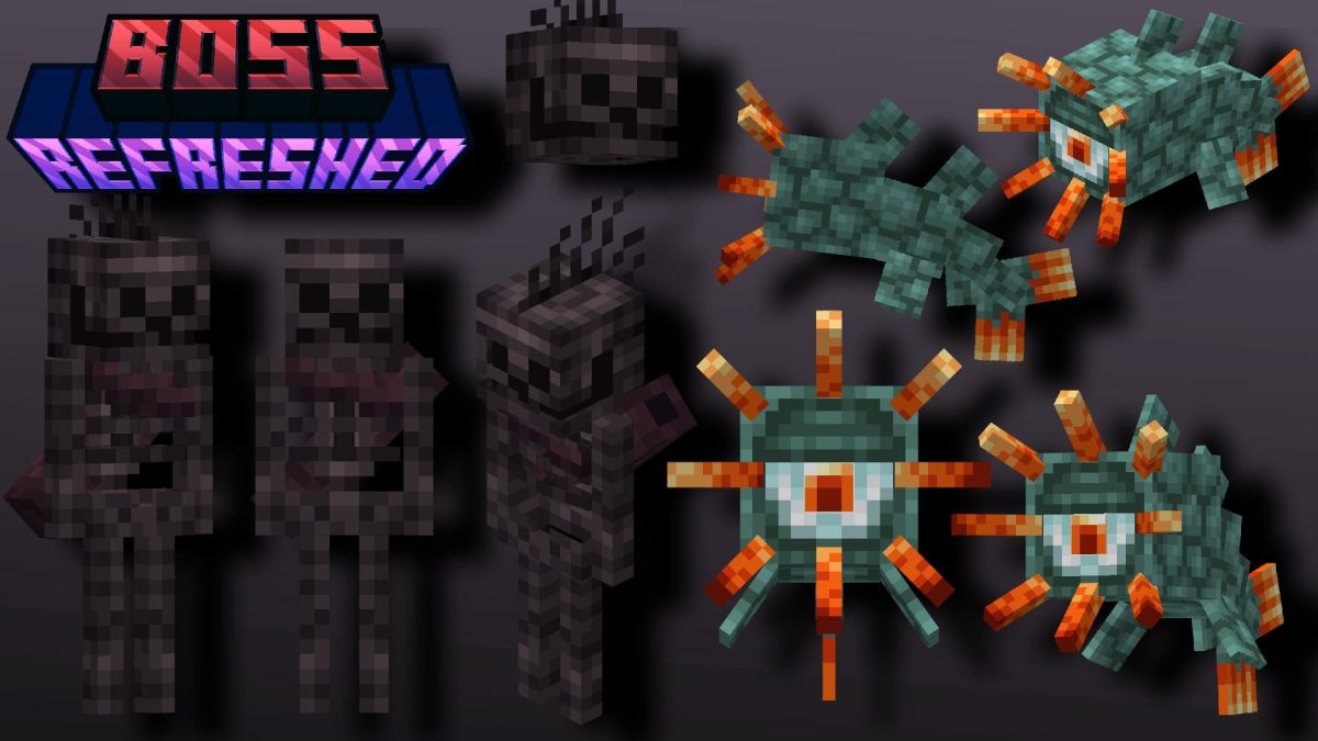 wither squelette gardien boss refreshed texture pack minecraft