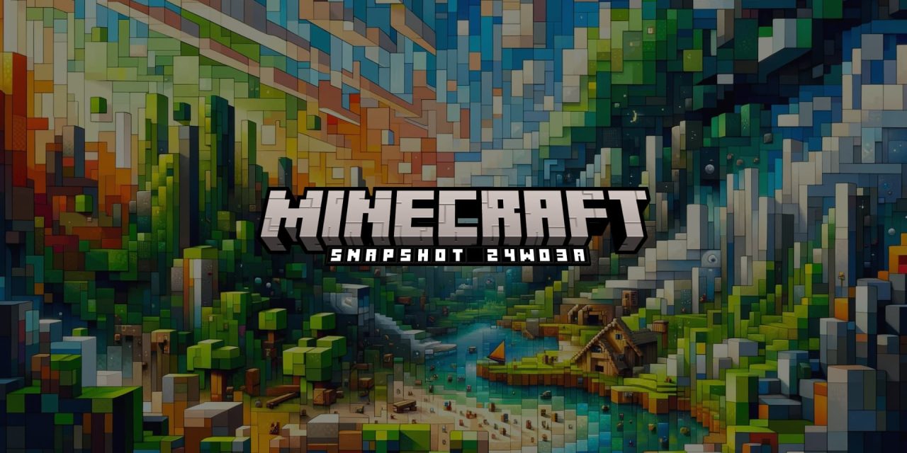Minecraft 1.20.5 / 1.21 – Snapshot 24w03a : Mise à jour du Tatou, Armure de Loup et Optimisations de Performance