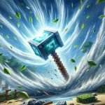 Rafale de vent Enchantement Masse Minecraft