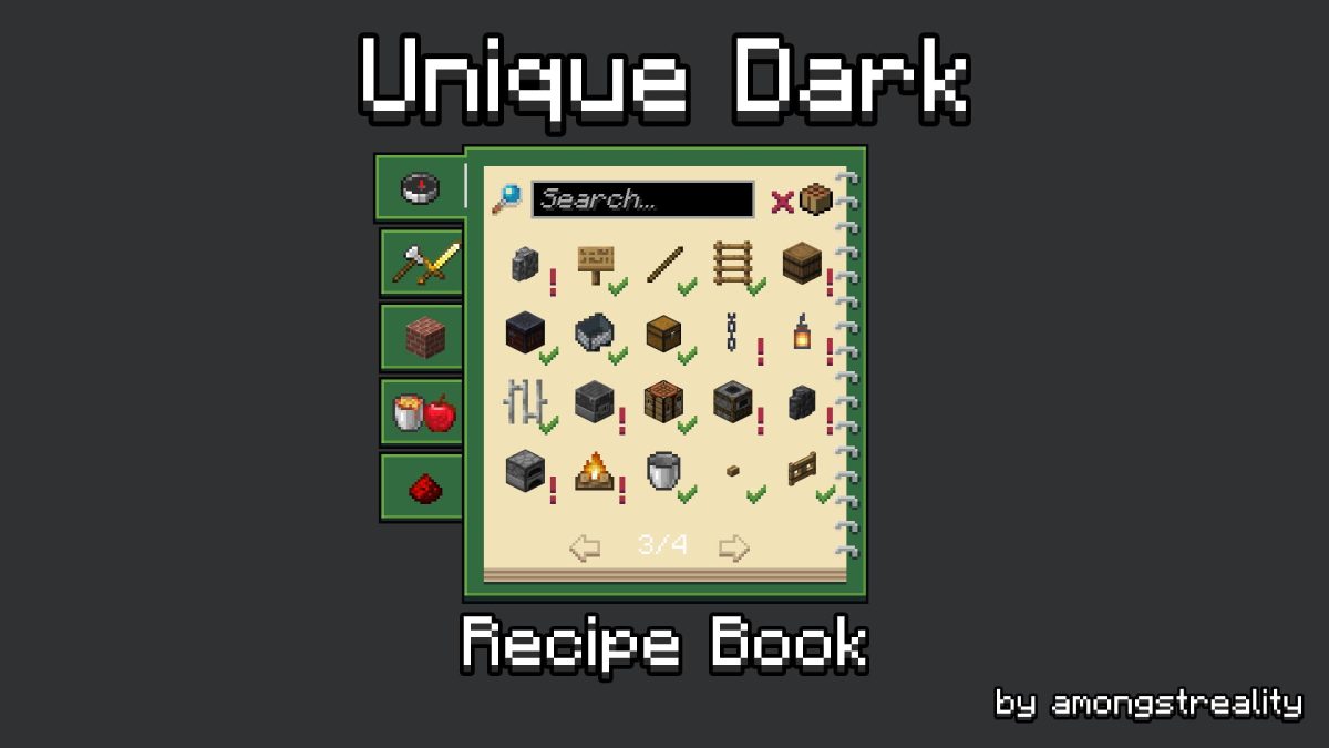 unique dark pack de texture livre de recette