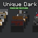 Unique Dark : Ombres et Contrastes – Pack de Texture Minecraft – 1.16.5 → 1.20.4