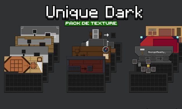 Unique Dark : Ombres et Contrastes – Pack de Texture Minecraft – 1.16.5 → 1.20.4