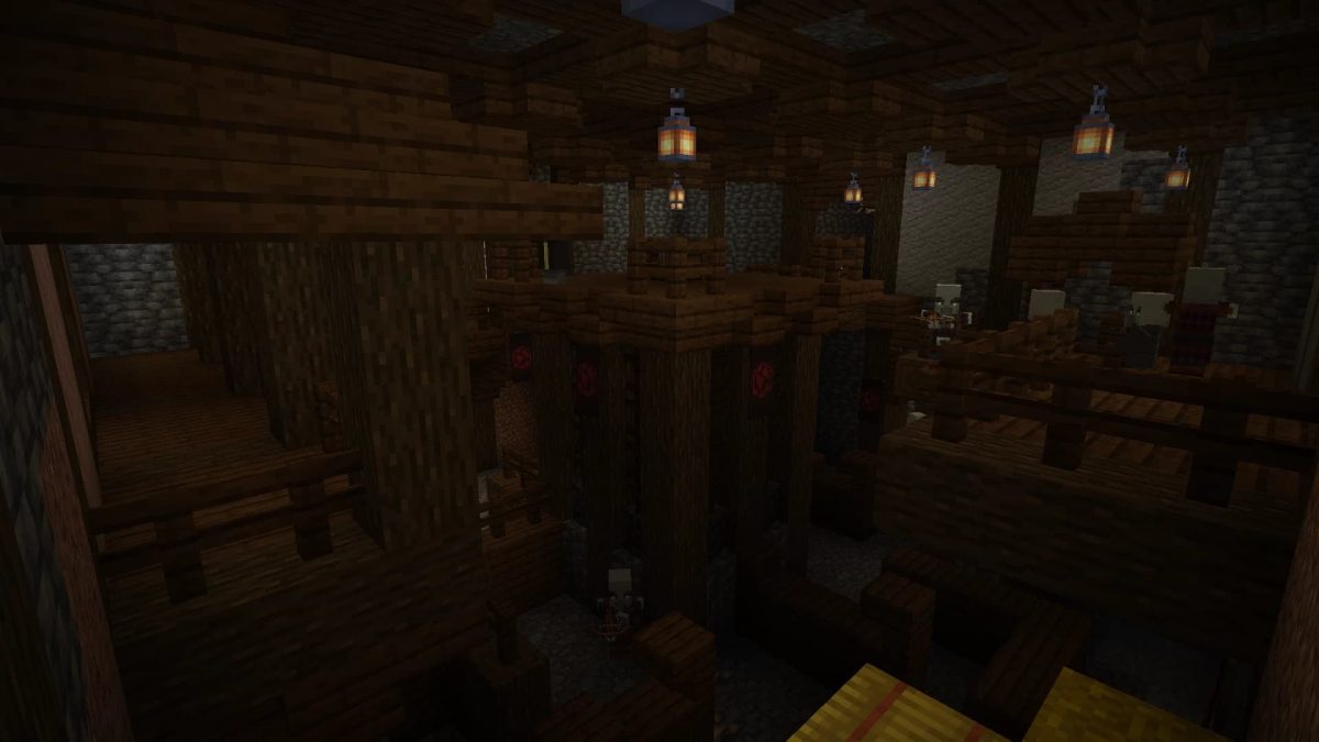 Cachette d'Illageois Dungeons and Taverns mod minecraft