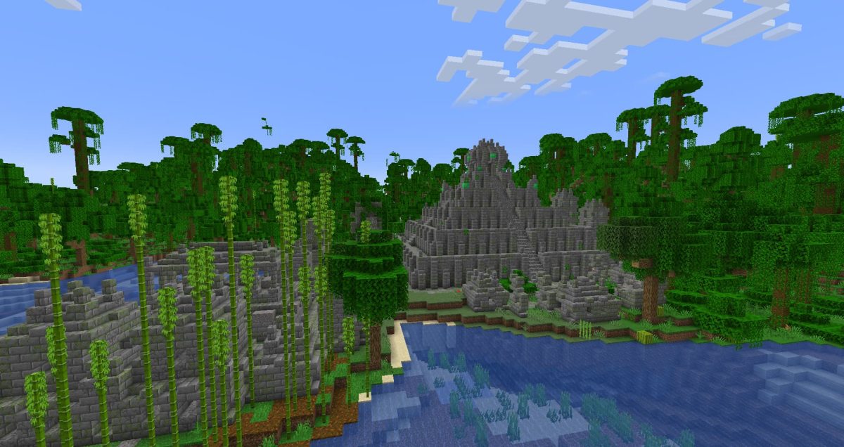 Ruines dans la jungle Dungeons and Taverns mod minecraft