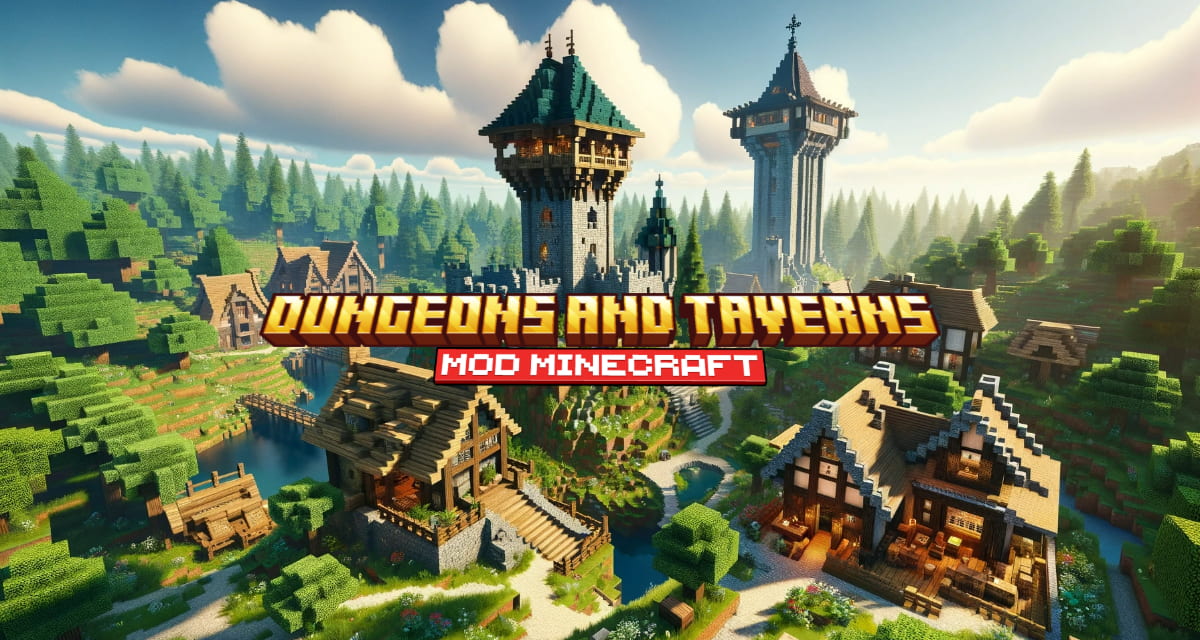 Dungeons and Taverns : Structures Naturelles – Mod/Datapack Minecraft – 1.19.4 → 1.21