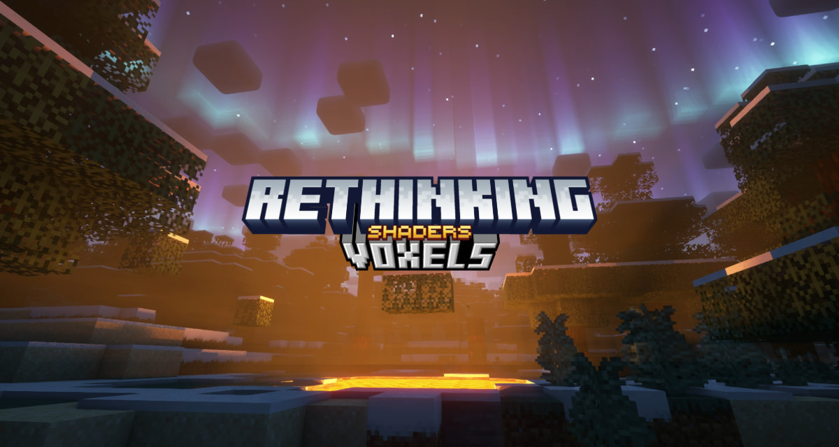 Rethinking Voxels Shaders pour Minecraft