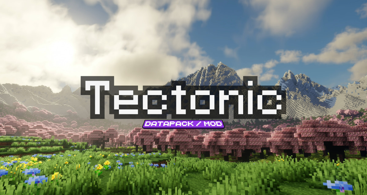 Tectonic : Reliefs Sublimés – Mod / Datapack Minecraft – 1.18.2 → 1.21.1