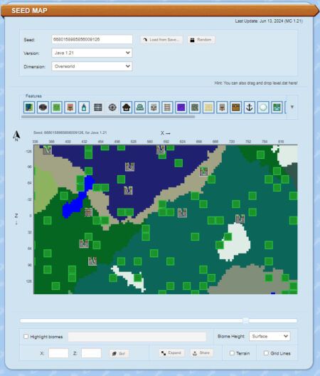 Chunkbase - Voir votre map avec son Seed | Minecraft.fr
