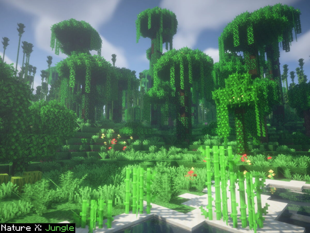 Nature X Resource Pack Minecraft textures jungle