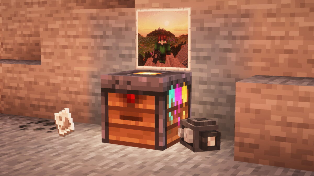 photo et équipement de photographie ajoutés par le modpack Elysium Days pour Minecraft