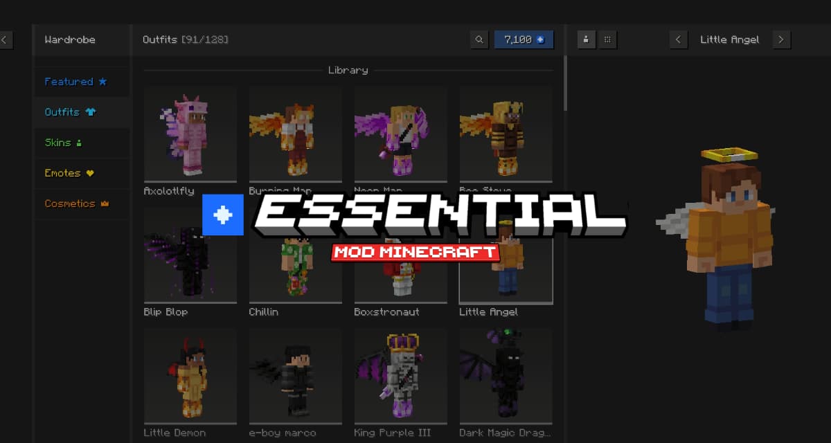 Essential Mod : La Solution Complète pour Minecraft Java – Mod Minecraft – 1.8.9 → 1.21.3