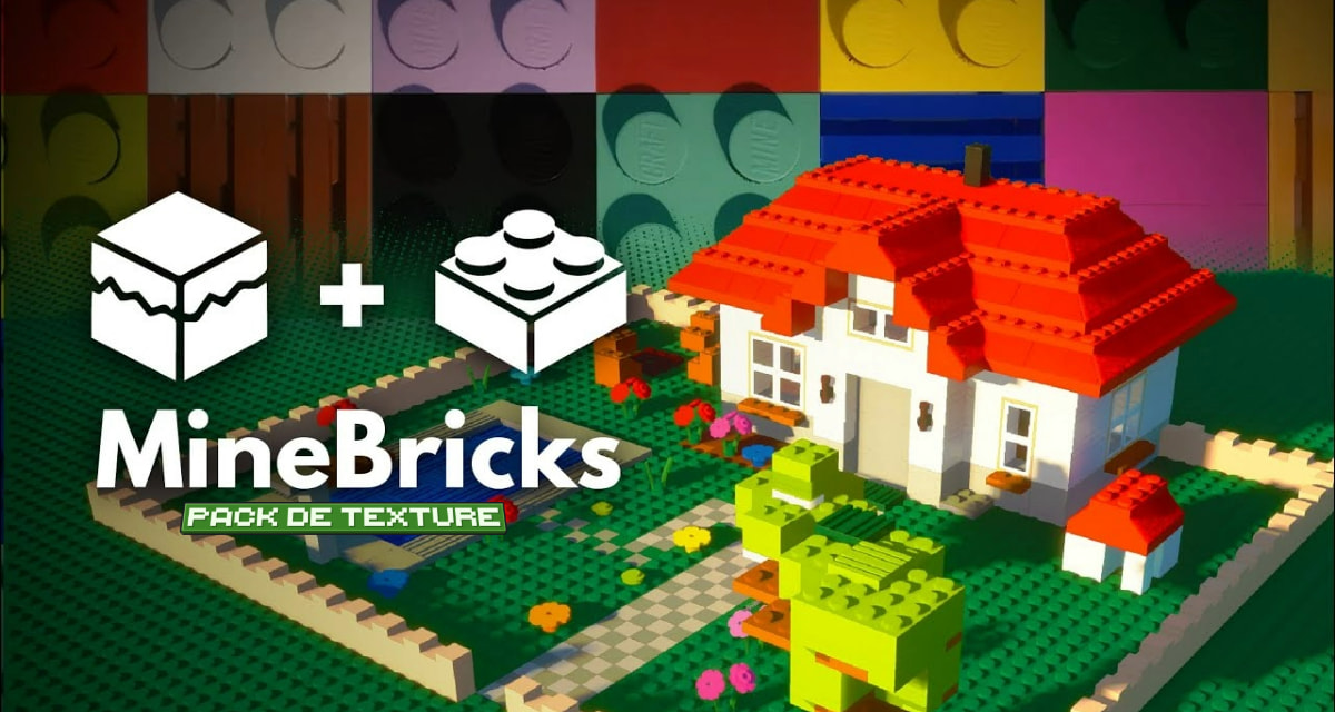 MineBricks : LEGO® Pour Minecraft – Pack de Texture – 1.16 → 1.21