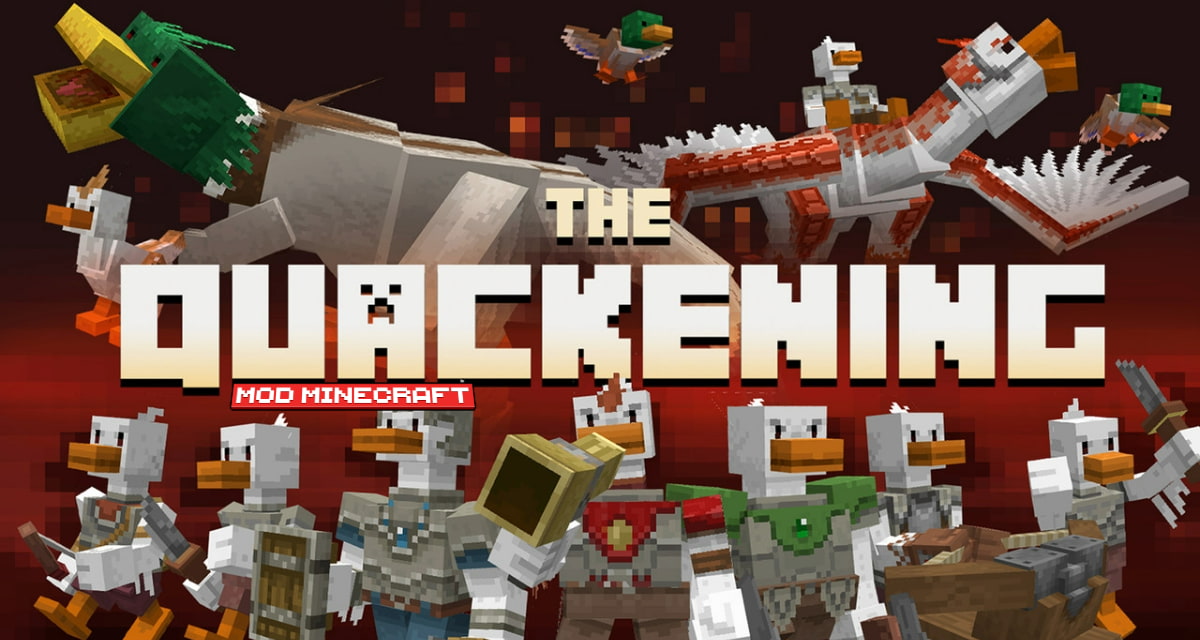 The Quackening : Invasions de Canards – Mod Minecraft – 1.20.1