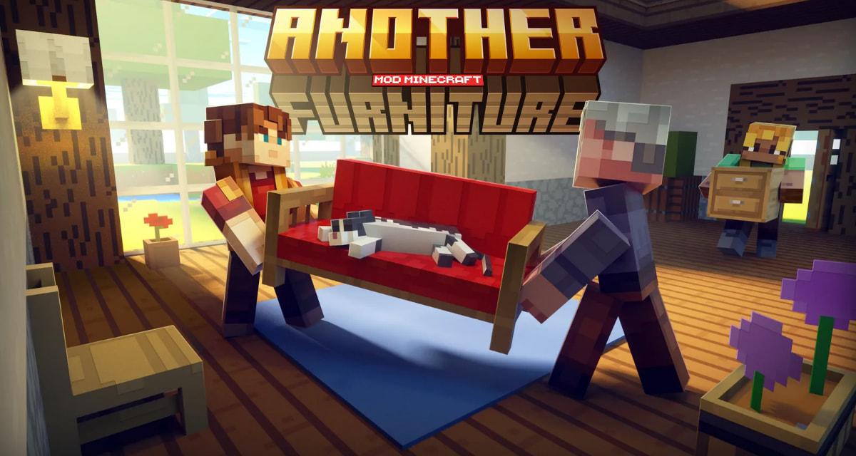 Another Furniture : Mobilier Vanilla – Mod Minecraft – 1.18.2 → 1.20.1