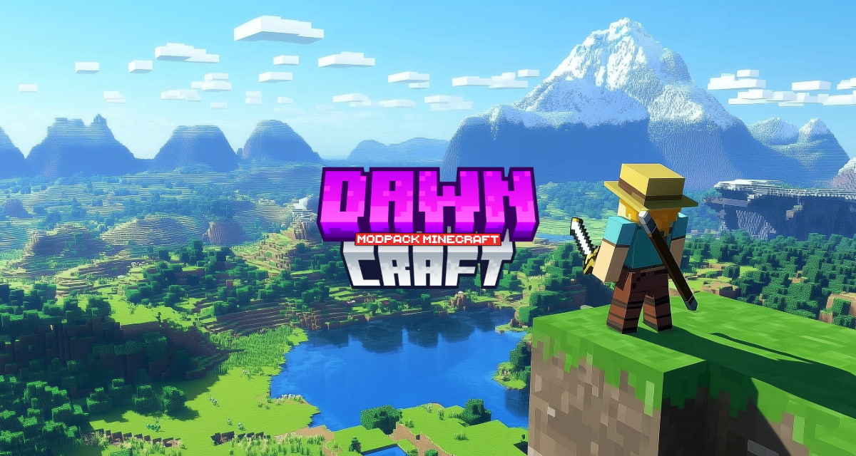 DawnCraft – Echoes of Legends : Quêtes et Combats Épiques – Modpack Minecraft – 1.18.2