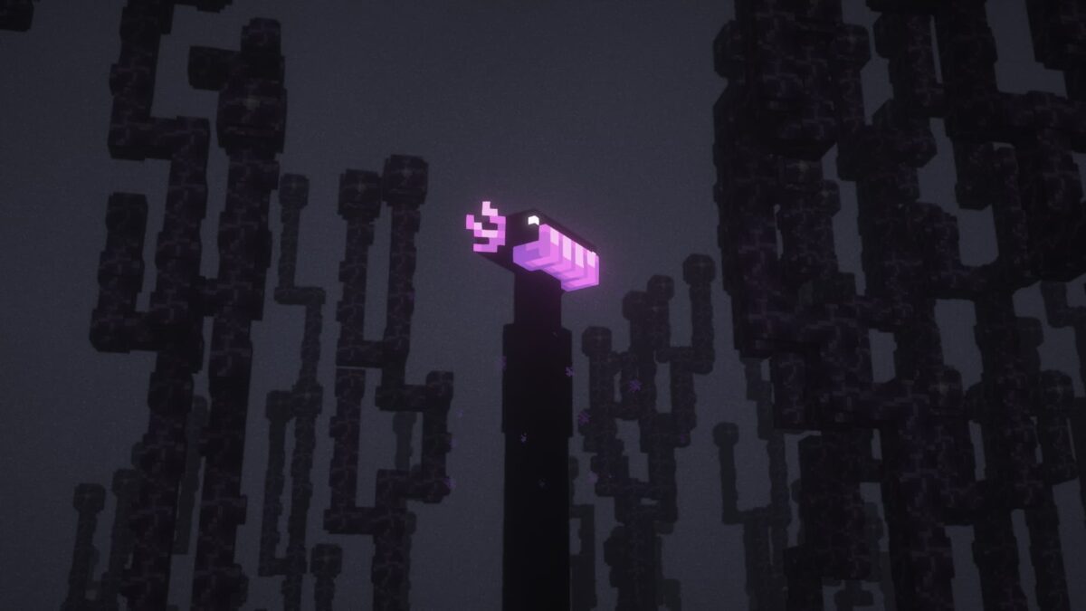 Enderman Overhaul Minecraft End Islands variant, miniboss avec invocations et perles anciennes