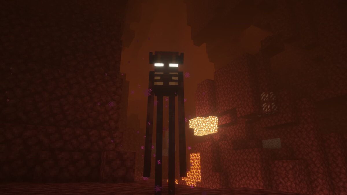 Enderman Overhaul Minecraft Nether Wastes variant, résistant au feu et à la lave