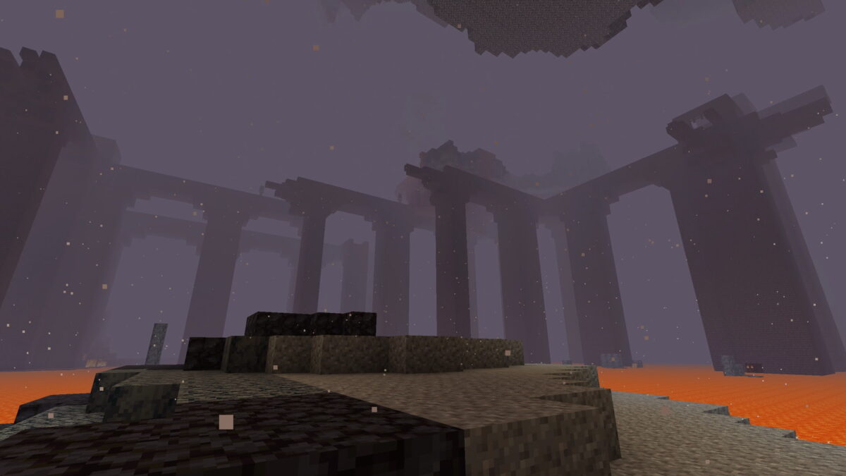 Forteresse du Nether structure nether minecraft