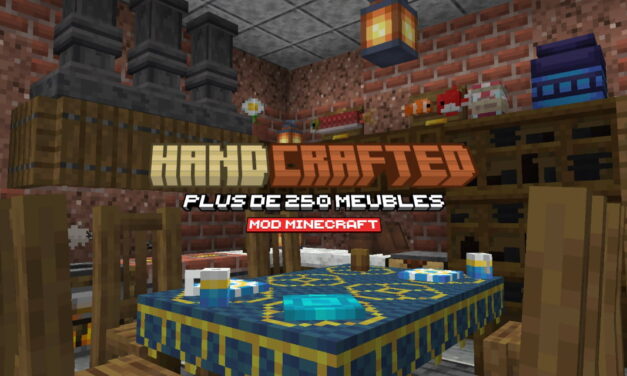 Handcrafted : Plus de 250 Meubles à Découvrir – Mod Minecraft – 1.17 → 1.21