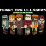 Human Era Villagers & Illagers X Fresh Animations : PNJ Humains et Animations Réalistes – Pack de Texture Minecraft – 1.12 → 1.21