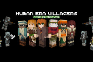 human-era-villagers-amp-illagers-x-fresh-animations-pack-de-texture-minecraft