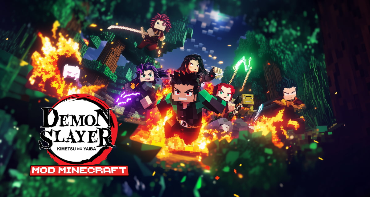 Kimetsu no Yaiba – Demon Slayer dans Minecraft – Mod Minecraft – 1.16 → 1.20