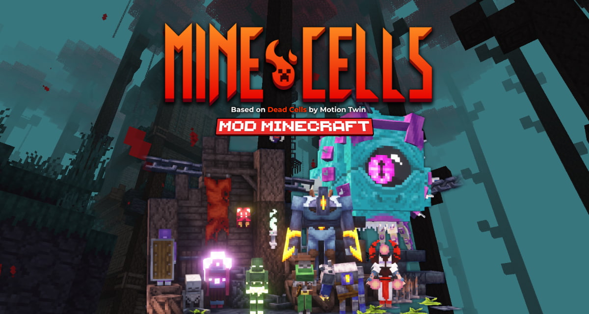 Mine Cells : Dead Cells dans Minecraft – Mod Minecraft – 1.18 → 1.20