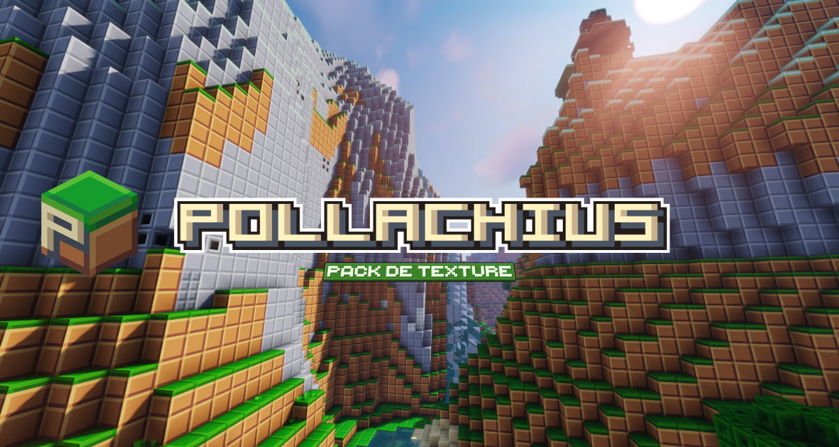 Pollachius : Style 8×8 et Palette Colorée – Pack de Texture Minecraft – 1.7 → 1.21