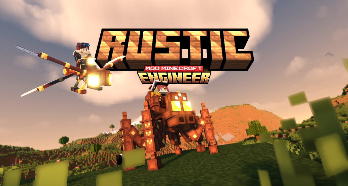 Rustic Engineer : Constructions et Machines Steampunk – Mod Minecraft – 1.20