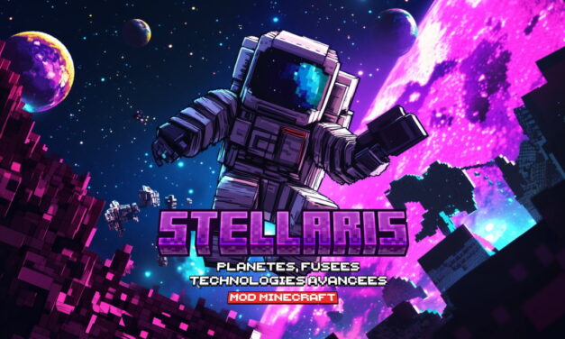 Stellaris : Planètes, Fusées et Technologies Avancées – Mod Minecraft – 1.20 → 1.21