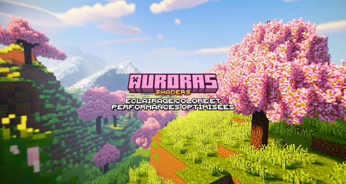 Aurora’s Shaders : Éclairage Coloré et Performances Optimisées – Shader Minecraft