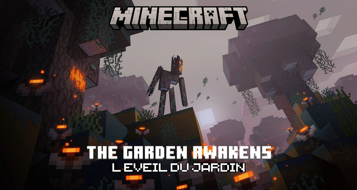 Minecraft : la date de la mise à jour The Garden Awakens enfin révélée