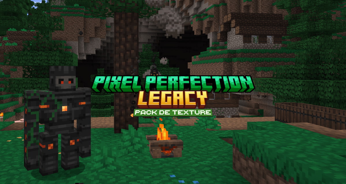 Pixel Perfection Legacy : L’Héritage de Pixel Perfection – Pack de Texture Minecraft – 1.14 → 1.21