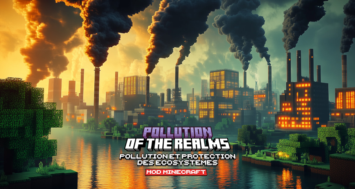 Pollution of the Realms : Pollution et Protection des Écosystèmes – Mod Minecraft – 1.12 → 1.21