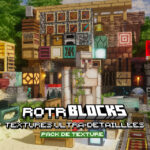 rotrBLOCKS : Des Textures Ultra-Détaillées – Pack de Textures Minecraft – 1.13 → 1.21