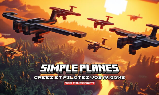 Simple Planes : Créez et Pilotez vos Avions – Mod Minecraft – 1.12 → 1.21