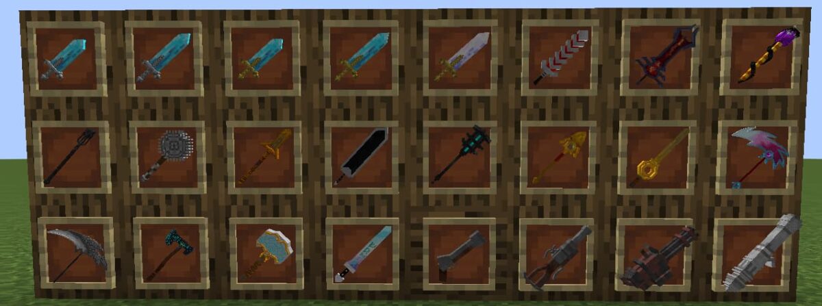 armes mariums soulslike weaponry mod minecraft